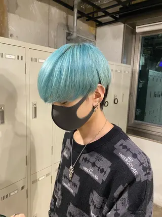 ショート メンズ 🟦ニュアンス/メン ズパーマ横浜🟦のヘアスタイル