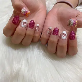 ネイル 西岡 杏のネイルデザイン