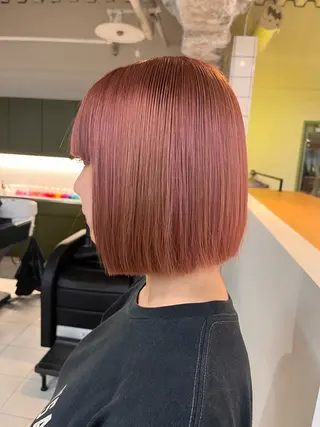 カラー パーマ/縮毛矯正 /韓国風/佐藤里咲のヘアスタイル