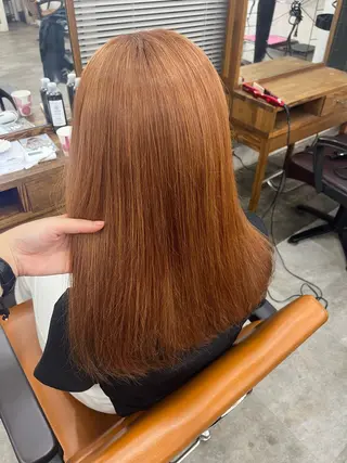 ロング 韓国風透明感カラー 💎YUI💎のヘアスタイル