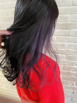 セミロング カラー hair salon Ranun髪質改善のヘアスタイル