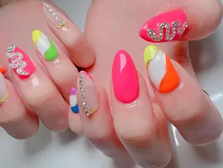ネイル Nail Salon L'arc所属・💊大阪/心斎橋 moni🧠のネイルデザイン
