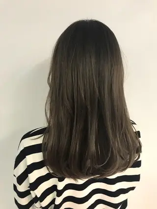 セミロング カラー ボブ/大人ヘア k-two濱田のヘアスタイル