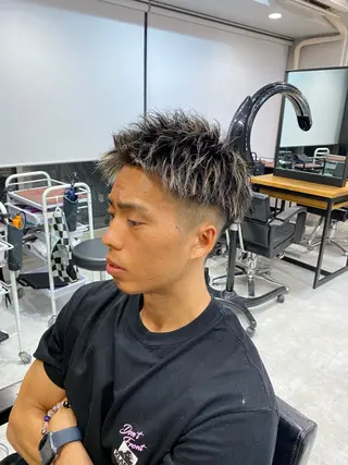 ショート カラー メンズ 🐉『メンズ美容師』 吉田龍星🐉のヘアスタイル