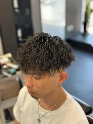 ミディアム 大塚 大飛のヘアスタイル