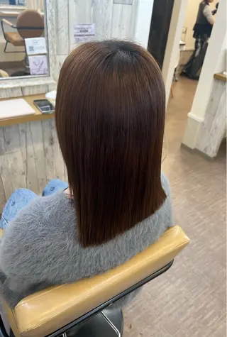 ミディアム 本間 絵理奈‎のヘアスタイル