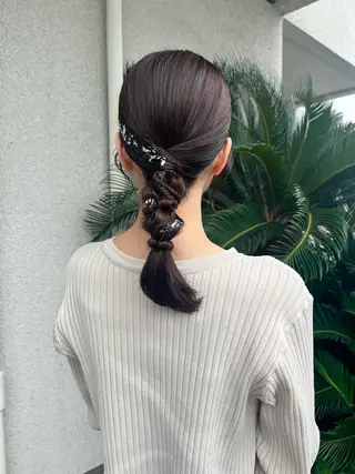 ヘアアレンジ 松本 茜のヘアスタイル