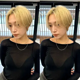 ショート 骨格診断で絶対可愛い ✨丸みショート✨凌弥のヘアスタイル