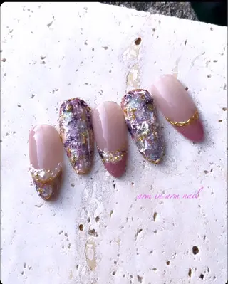 ネイル arm in arm ︎✿Yamamotoのマツエク・マツパデザイン