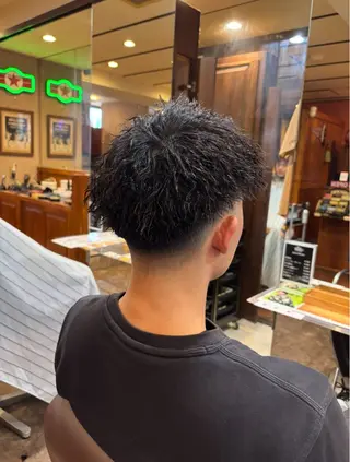 ショート パーマ メンズ 💈LGC💈 SANAのヘアスタイル