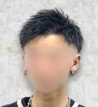 ショート メンズ DIECE 2nd'Flor所属・渋谷【メンズ職人】 ツイスパ・メッシュのヘアスタイル