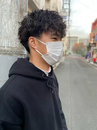 ショート バレイヤージュ職人 🔥代表YU-SHIのヘアスタイル