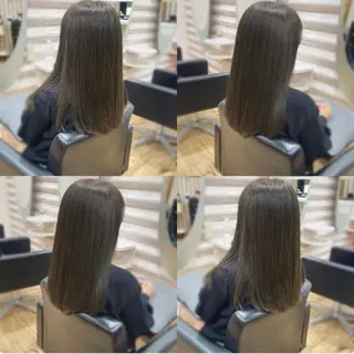 ロング カラー 『艶髪』で印象が激変 ！髪質改善専門KONのヘアスタイル