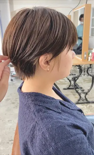 ショート ショートヘア、ボブ こやさん　コヤマのヘアスタイル