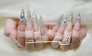 ネイル ラベンダー💖日暮里 ルル💖ネイルのネイルデザイン