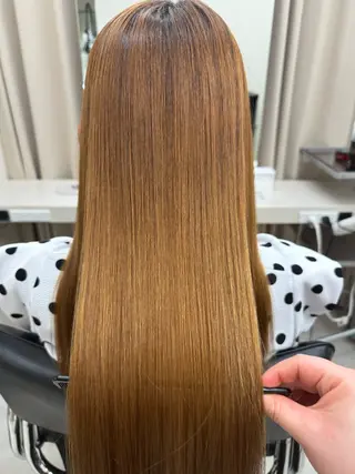 カラー パーマ haru 髪質改善サロンのヘアスタイル