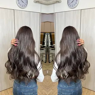 ロング カラー レイヤー/ボブ/ ミニボブ/AOIのヘアスタイル