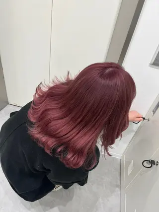 セミロング カラー カット¥1100 / 𝙍𝙪𝙣𝙖⟡.のヘアスタイル