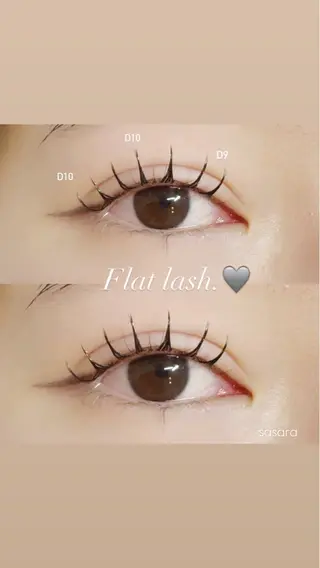 マツエク・マツパ 🍒束間まつ毛ෆ sasara🍒のマツエク・マツパデザイン