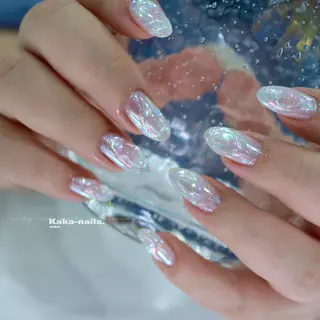 セミロング ネイル Kaka Nailsのネイルデザイン