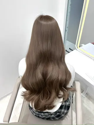 ロング カラー IVE所属・ダブルカラー髪質改善 /Annaのヘアスタイル