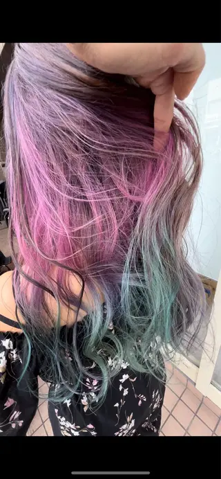 セミロング sara所属・sara中谷 哲のヘアスタイル