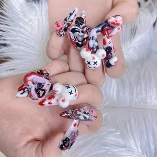 ネイル princess スカルプ専門店のネイルデザイン