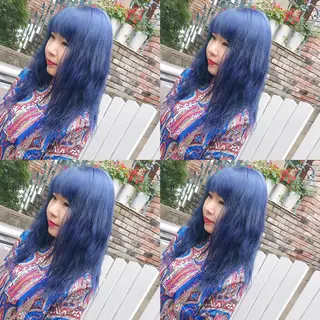 セミロング カラー ヘアアレンジ ブリーチ/ヘアケア 🪞TAKUMA🪞のヘアスタイル