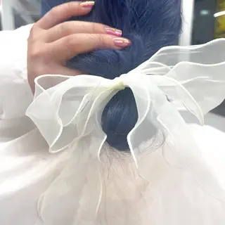 ロング LAME所属・RU NAのヘアスタイル