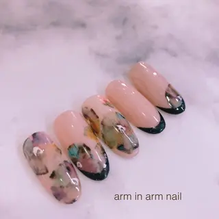 ネイル arm in arm ︎✿Yamamotoのマツエク・マツパデザイン
