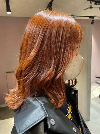 カラー 永宮 采佳のヘアスタイル