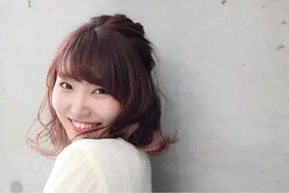 ミディアム カラー 🌈re-room EIKI🇰🇷のヘアスタイル