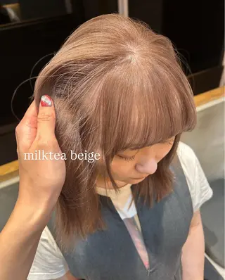 カラー このか/似合わせ/ 透明感/ダブルカラーのヘアスタイル