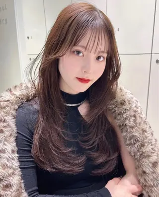 ロング 個性派ヘアアレンジ 🎀✨Ainaのヘアスタイル