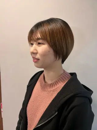 ショート 丸みショート/新宿 /みづき🐏のヘアスタイル