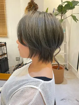 ショート 應後 健一のヘアスタイル