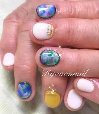 ネイル Ryononnail(リョノンネイル)所属・Ryononnail 上谷典子のネイルデザイン