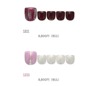 ネイル スパネイル表参道 丸山のネイルデザイン