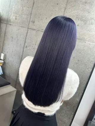 ロング カラー 🫧シールエクステ/ 艶カラー🫧アサミ️のヘアスタイル