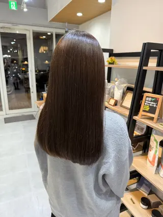 ロング 島 歩那のヘアスタイル