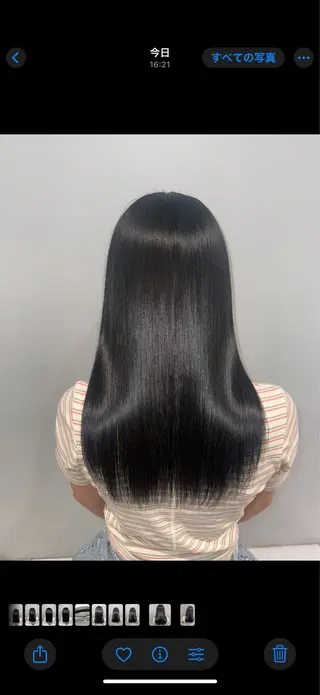 カラー 茂木 寿奈のヘアスタイル