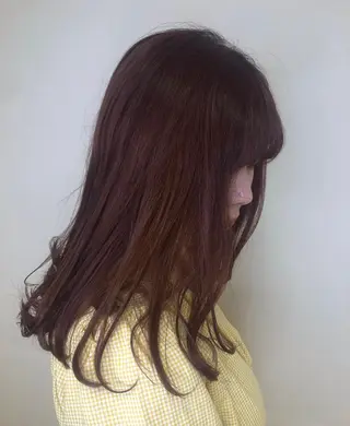 セミロング カラー ヘアアレンジ enurk店 🍋 丸谷みく♥のその他イメージ
