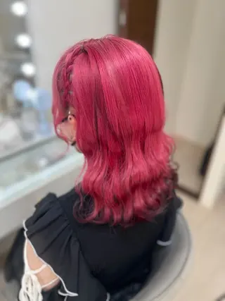 ロング ヘアセット/金山 佐野 妃都美のヘアスタイル