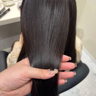 セミロング カラー 半個室サロン/透明感 /艶髪♡岸上 温♡のヘアスタイル