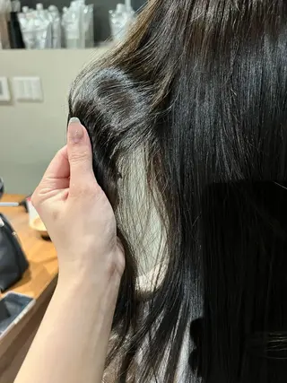 カラー あやの/透明感 /ブリーチカラーのヘアスタイル