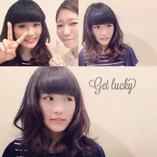 ショート ミディアム セミロング ロング カラー ヘアアレンジ ウプエステティック所属・韓国肌管理 ウプエステティックのエステ・リラクイメージ