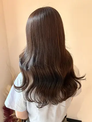 セミロング カラー 林 慧悟のヘアスタイル