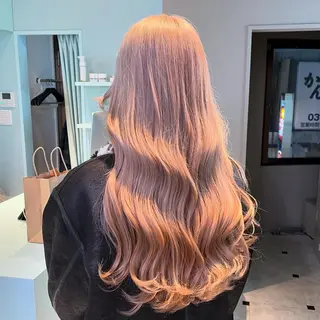 ロング カラー ブリーチカラー 🩵MIZUKIのヘアスタイル
