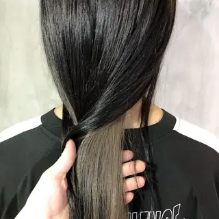 ロング カラー ヘアアレンジ レイヤー/ウルフ/ ハッシュカット/そらのヘアスタイル