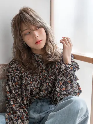 セミロング 🌟髪質改善と艶 ✨相場つかさのヘアスタイル